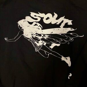 Olivia Rodrigo Sour Black Hoodie